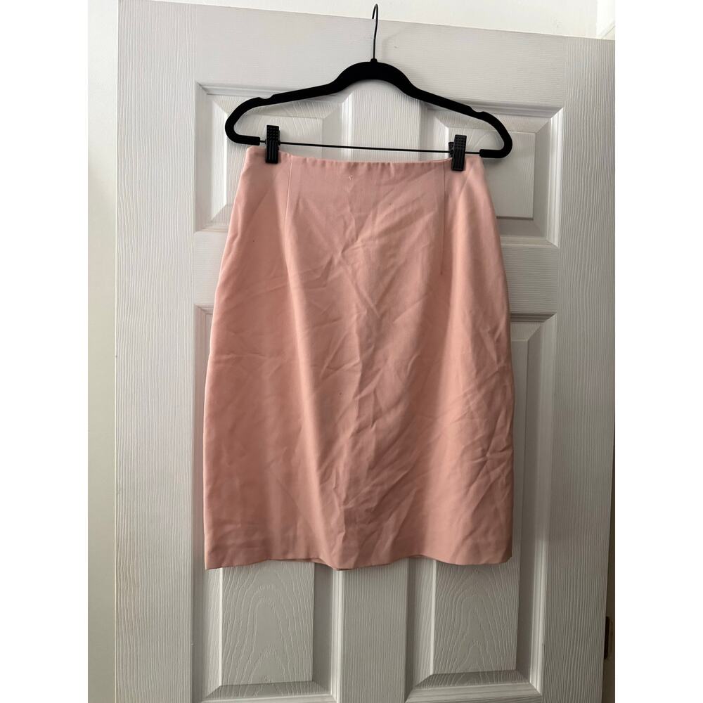 Classic Pink Pencil Skirt